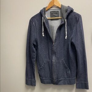 Urban Pipeline Blue Zip-Up Hoodie